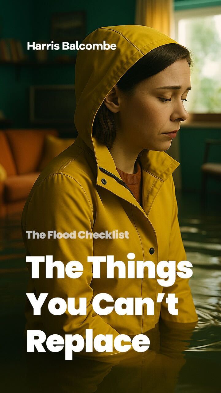 Flood Insurance Checklist Harris Balcombe the Things You Cant Replace
